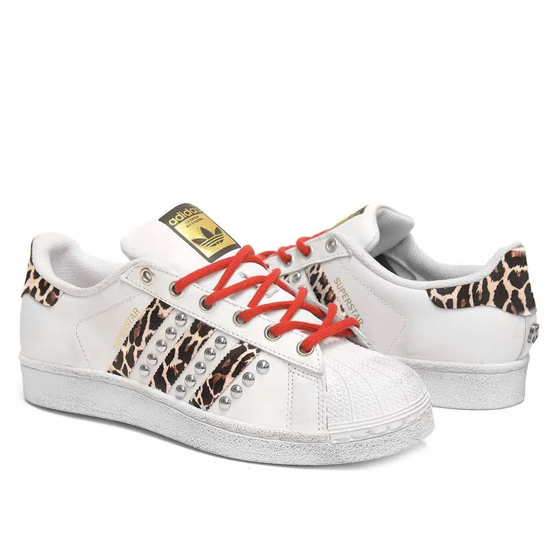 Adidas Superstar Borchiate e Leopardate