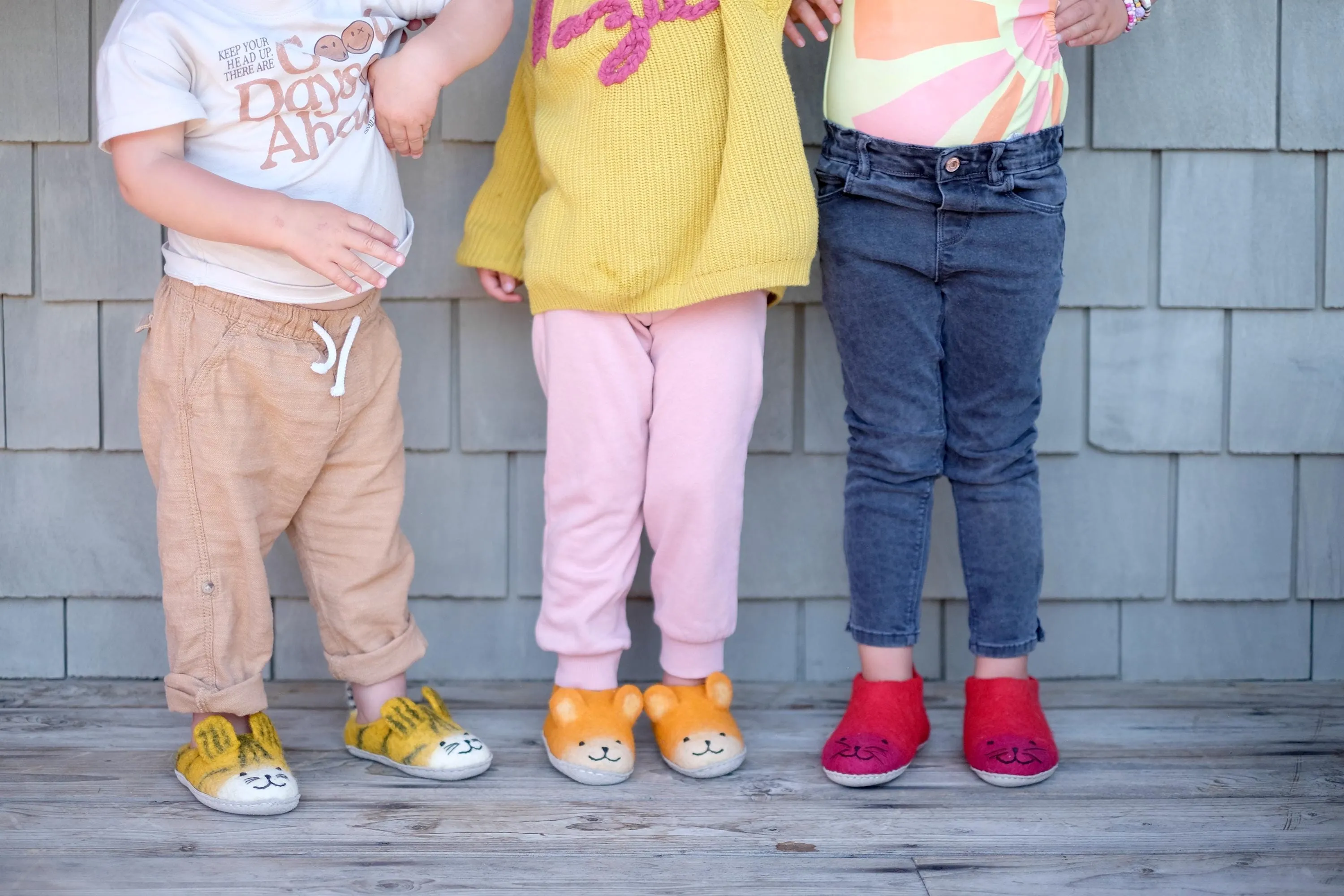 Adorable Yellow Tiger-Shaped Slippers for Kids – Cozy and Cute Tiger Footwear for Little Ones – Perfect for Playtime and Bedtime