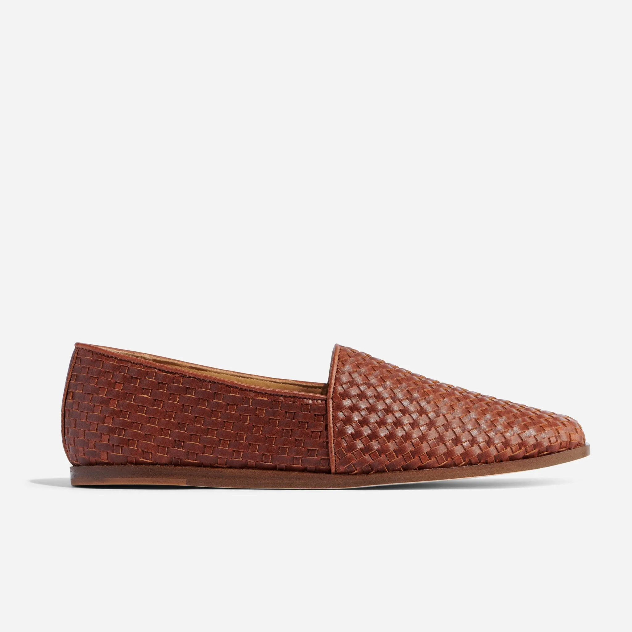 Alejandro Woven Slip On Woven Brandy