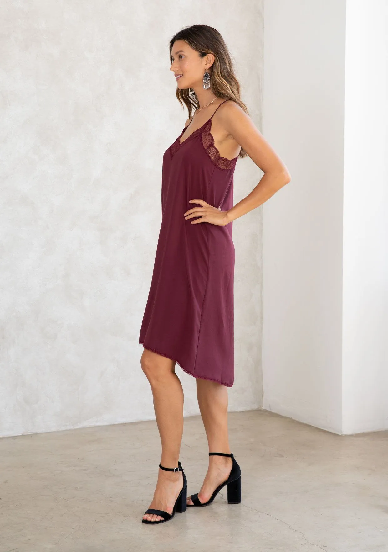 Amour Lace Slip Dress
