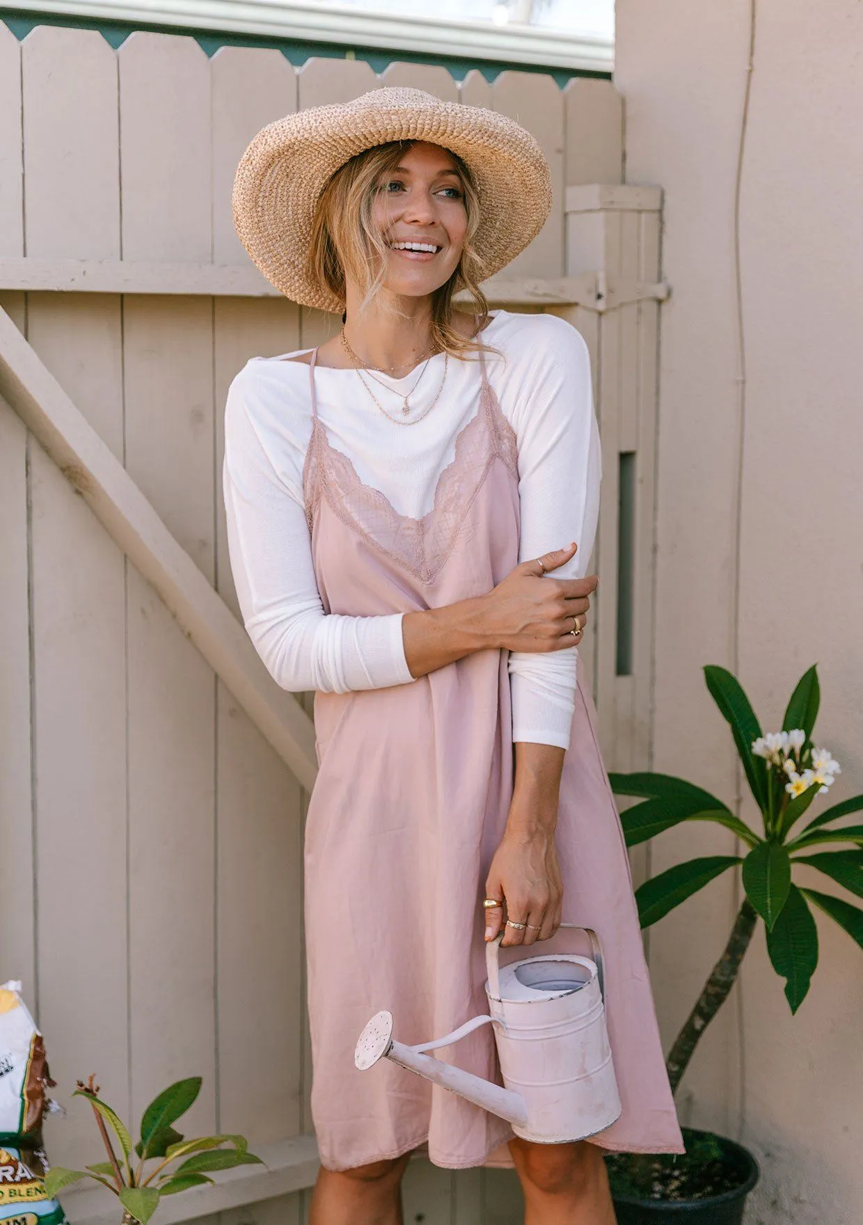 Amour Lace Slip Dress