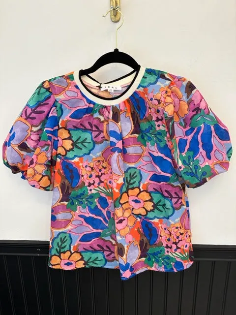 Becca Floral Print Top