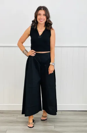 Black Spring Breeze Polo/Pants Set (Reg.)