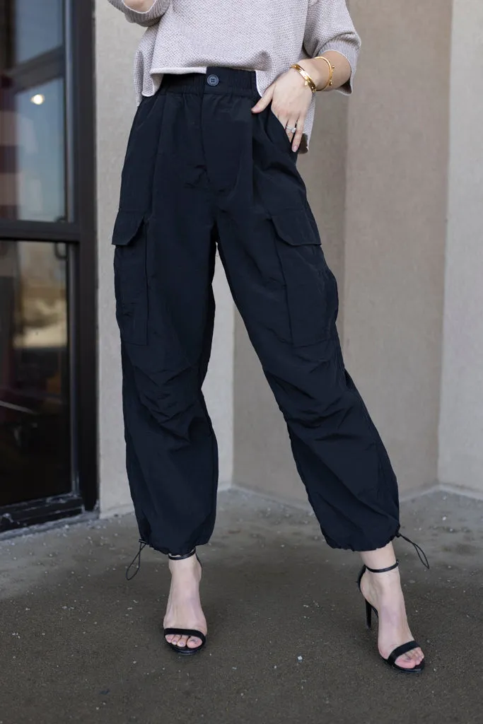 Bodie Cargo Pants, Black