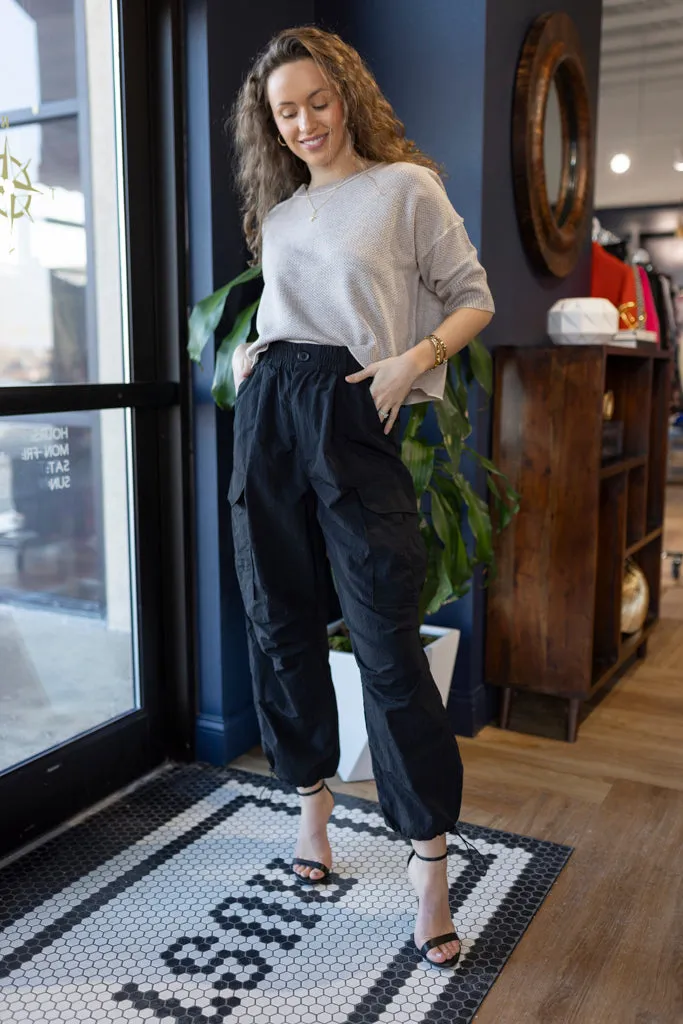 Bodie Cargo Pants, Black