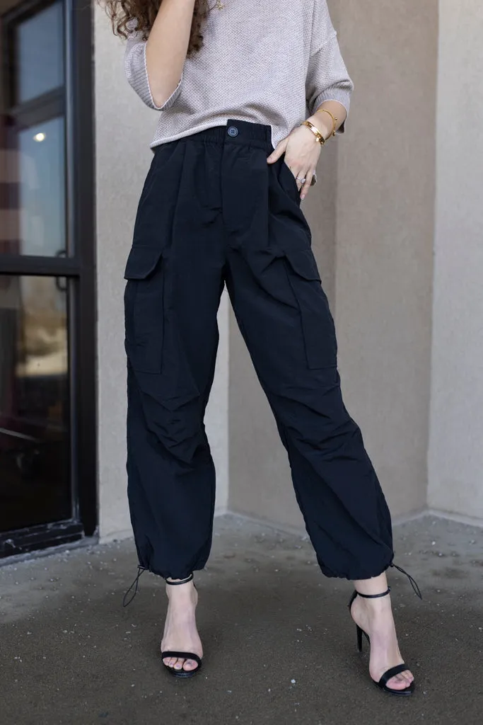 Bodie Cargo Pants, Black