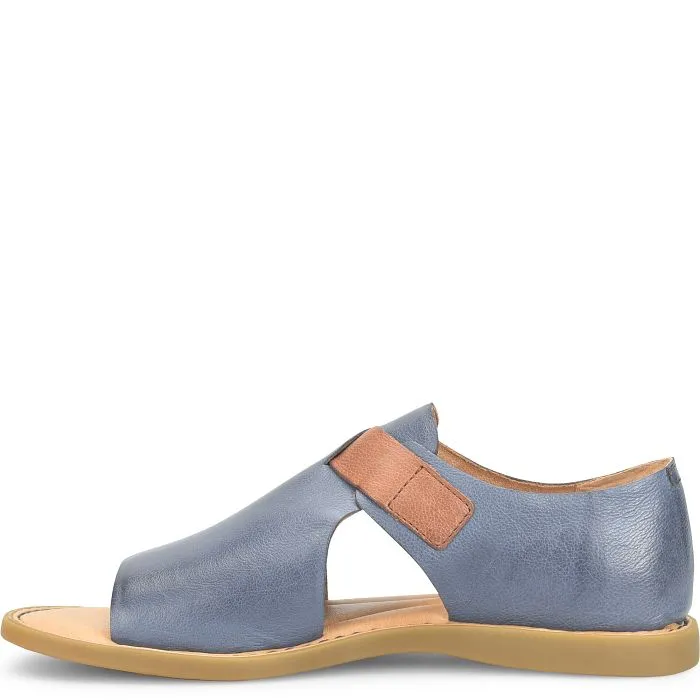 Born Women's Ivey Open Toe Sandal - Marine/Luggage