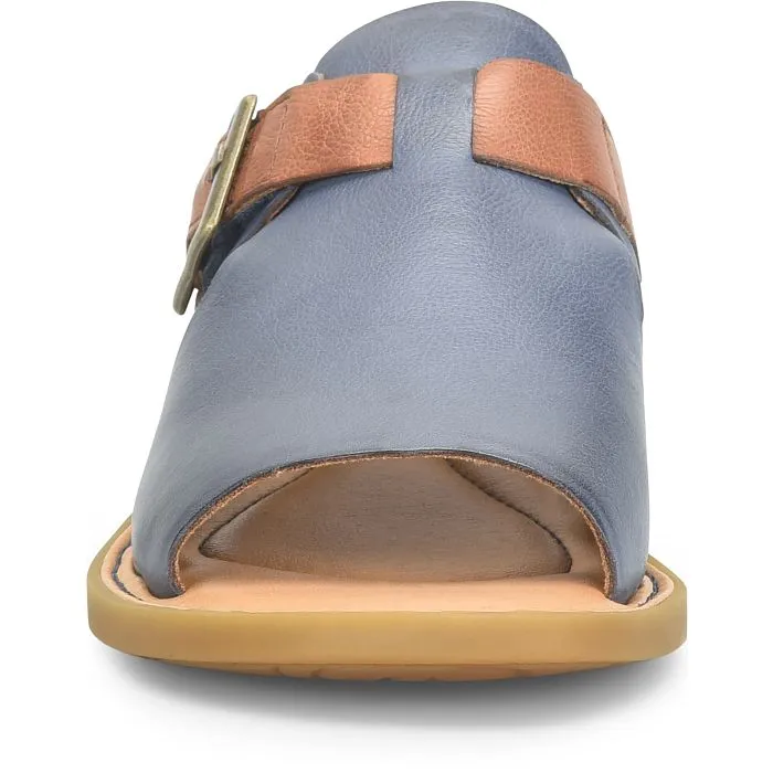 Born Women's Ivey Open Toe Sandal - Marine/Luggage