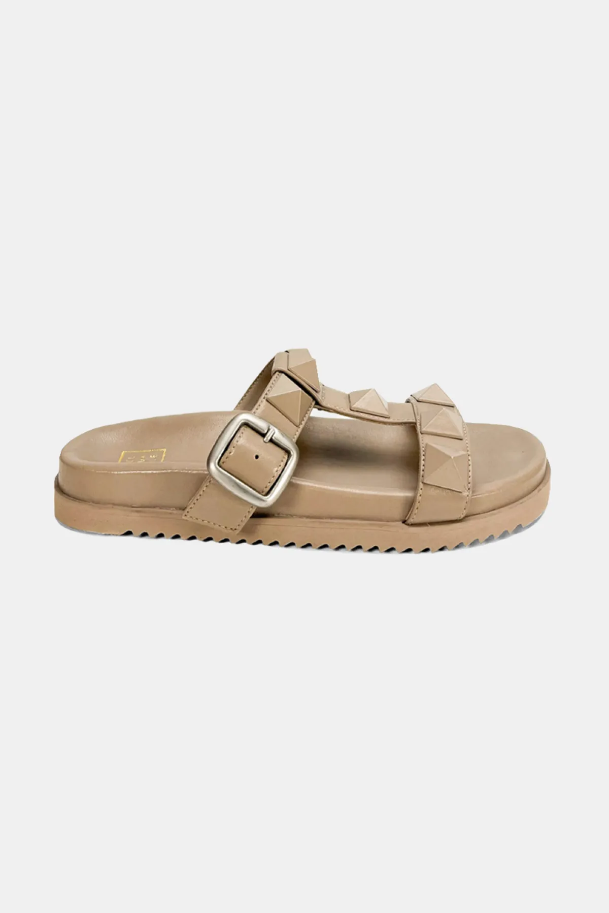 Buggs Studded Flats - Taupe