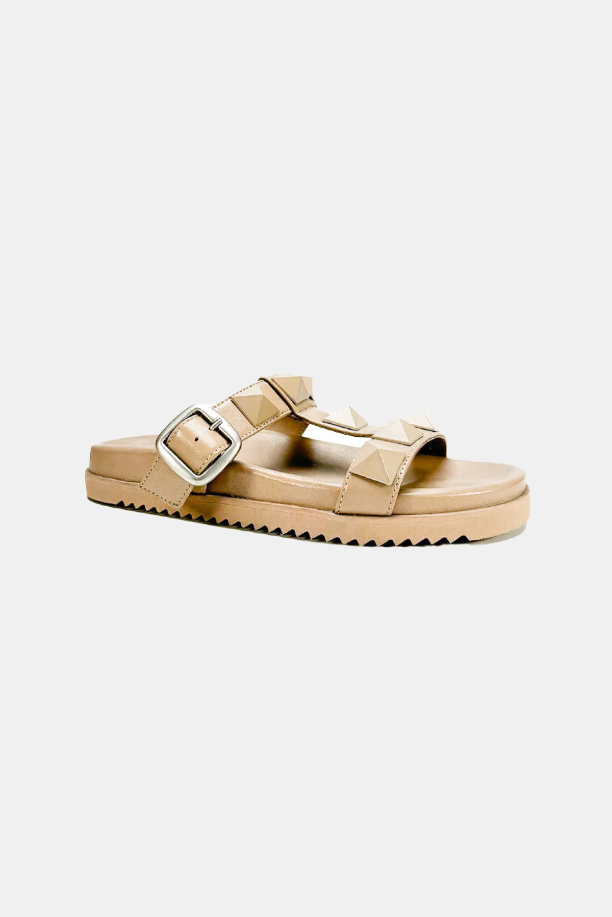 Buggs Studded Flats - Taupe