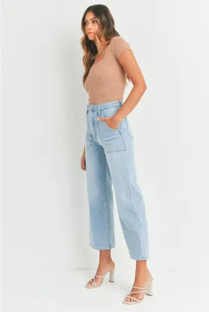 Cargo Pocket Wide Leg