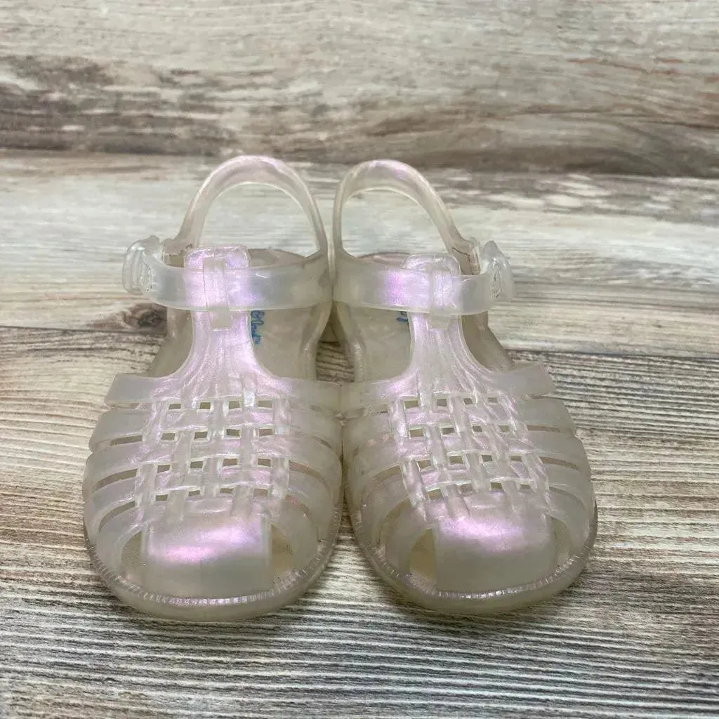 Cat & Jack Sunny Fisherman Jelly Sandals sz 9c