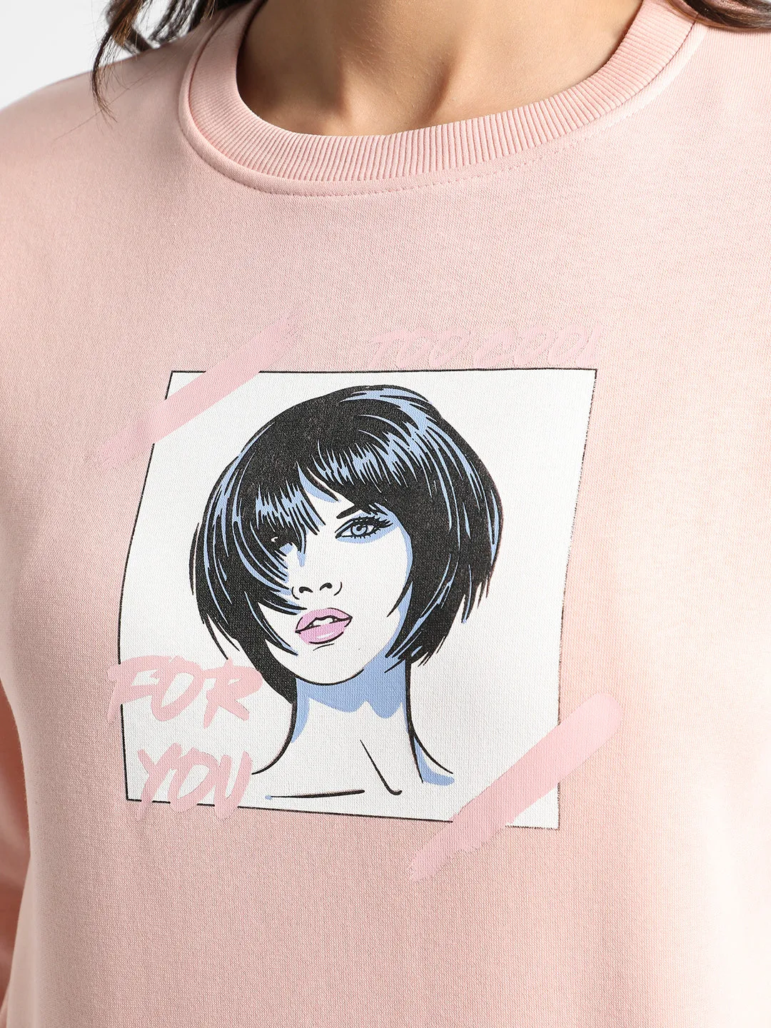 Chic Girl Pullover Sweater With Contrast Panel Hem