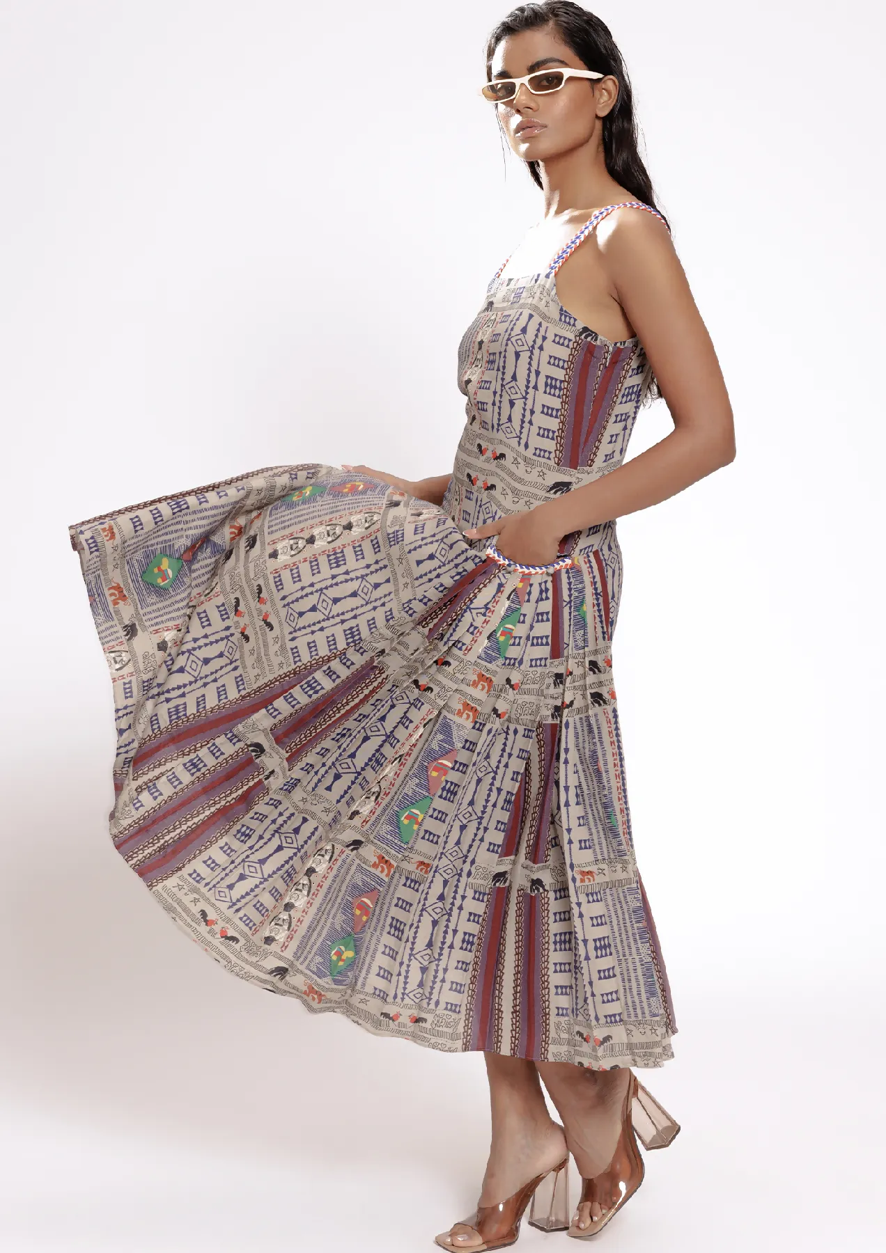 CHIDIYA GHAR SLIP DRESS