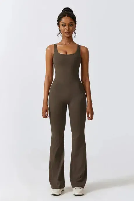Circe – Sleeveless design – Refined gymwear jumpsuit