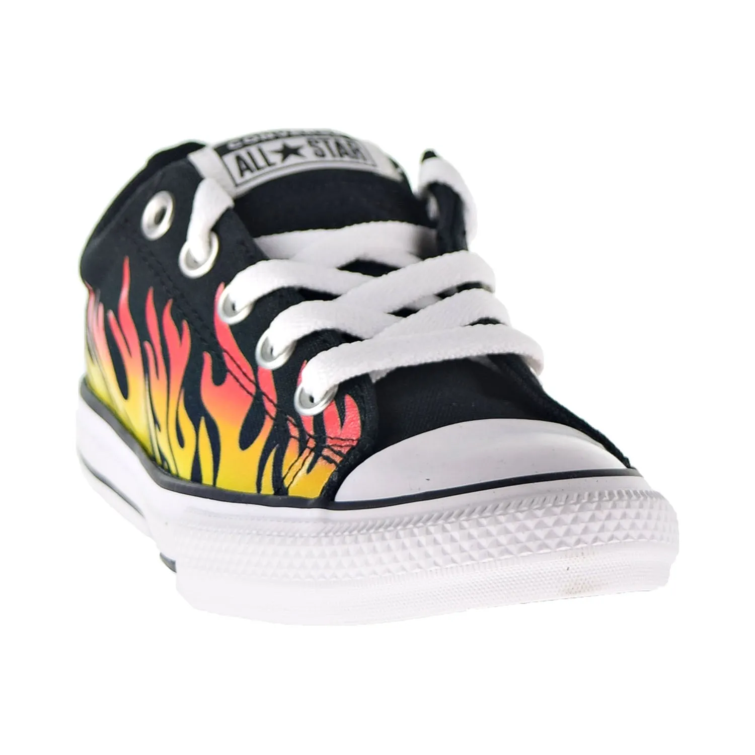 Converse Chuck Taylor AS Street Slip "Into The Flames" Kids' Shoes Black-Yellow