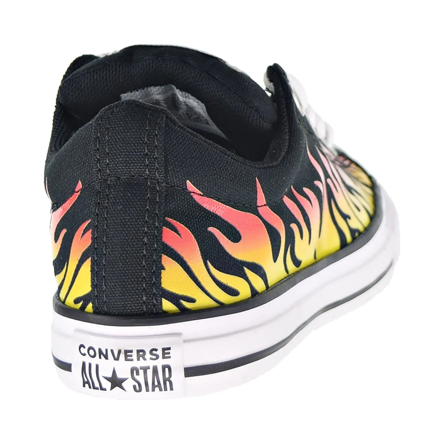 Converse Chuck Taylor AS Street Slip "Into The Flames" Kids' Shoes Black-Yellow