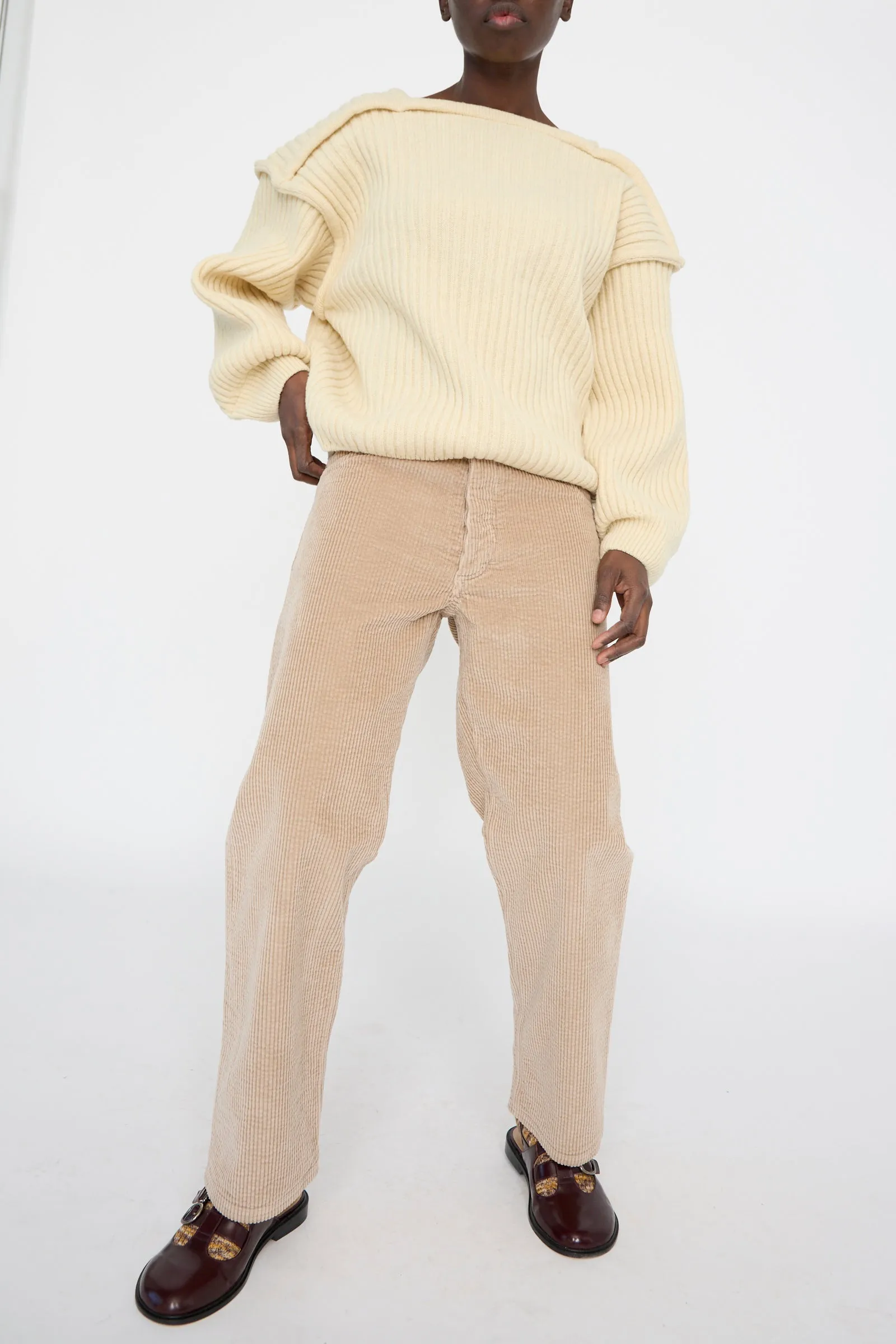 Corduroy Indre Pant in Sand
