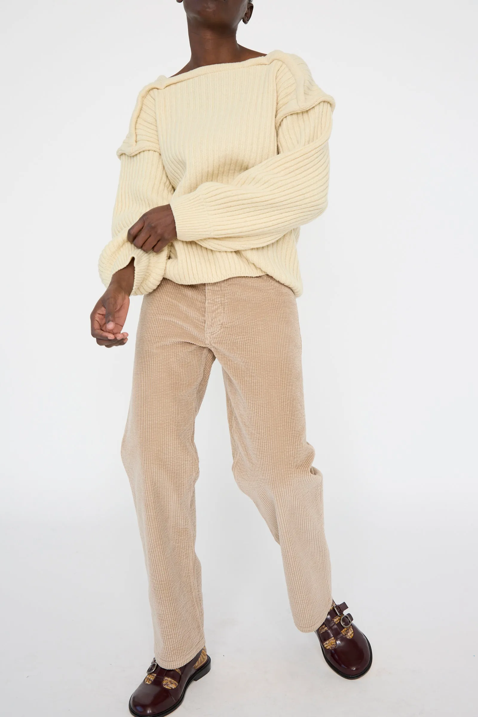 Corduroy Indre Pant in Sand