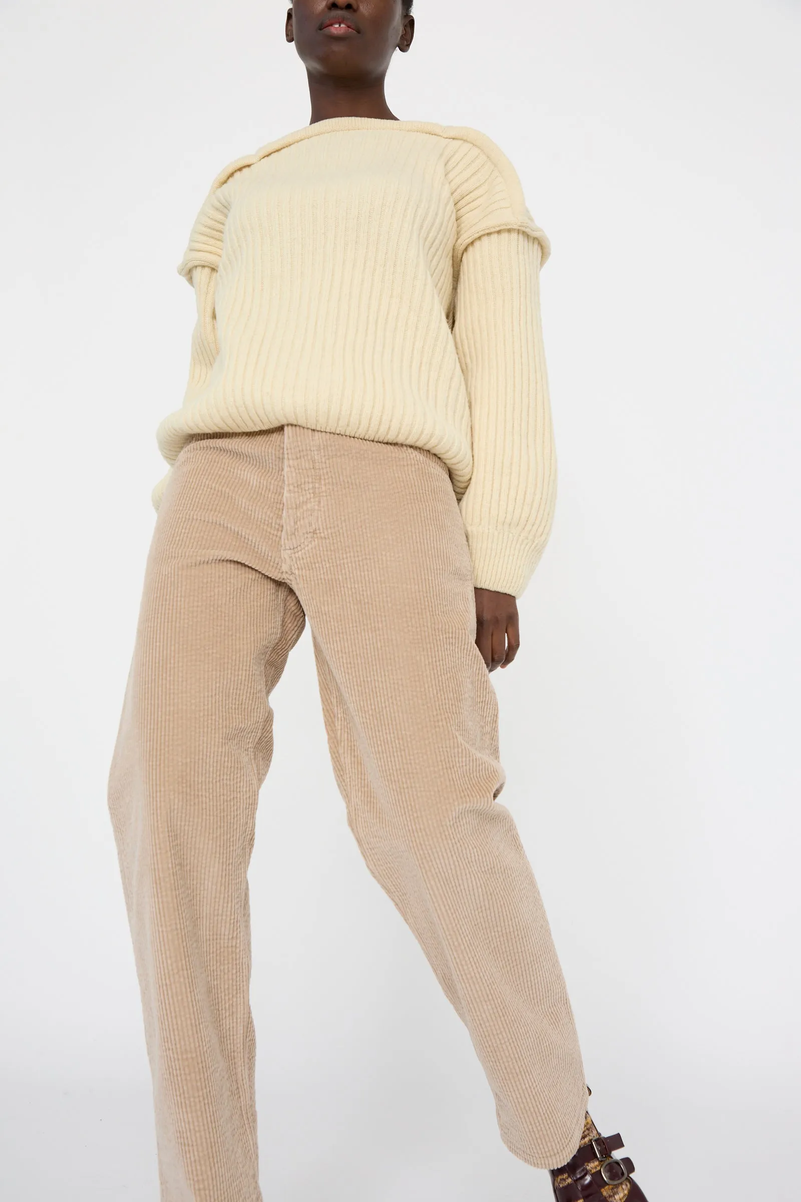 Corduroy Indre Pant in Sand