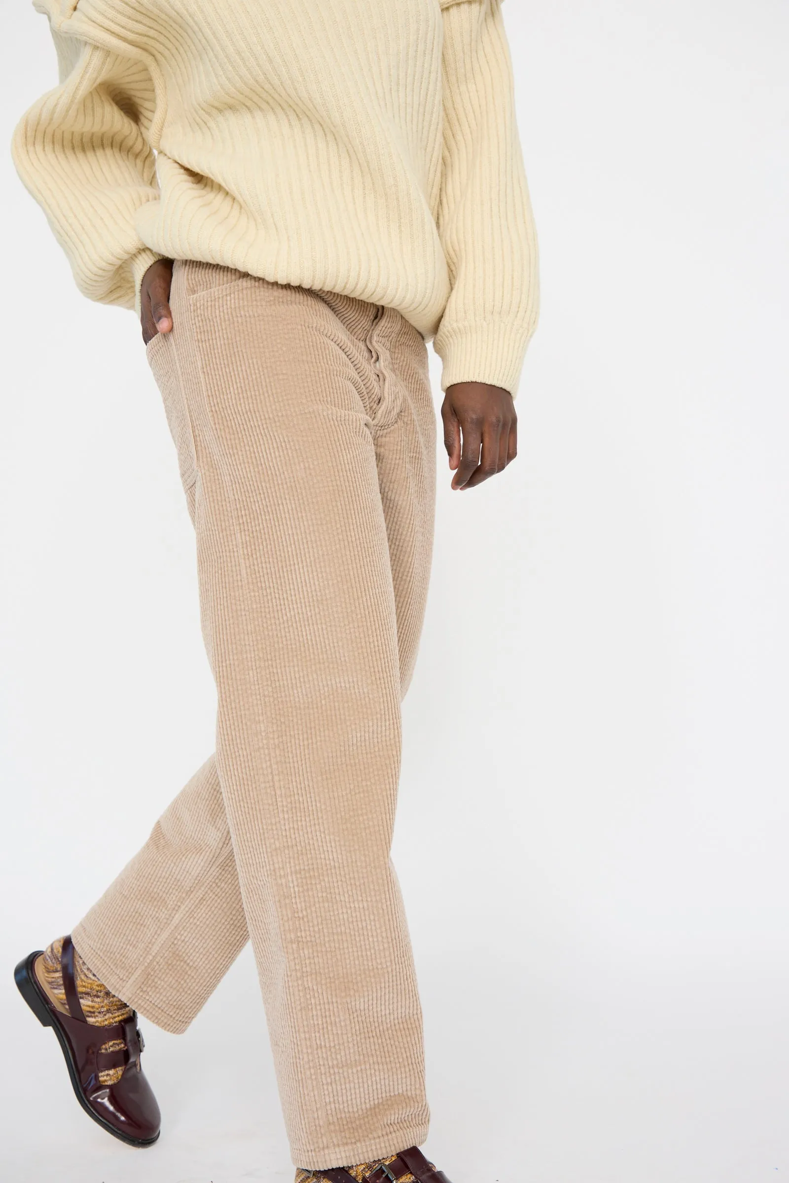 Corduroy Indre Pant in Sand