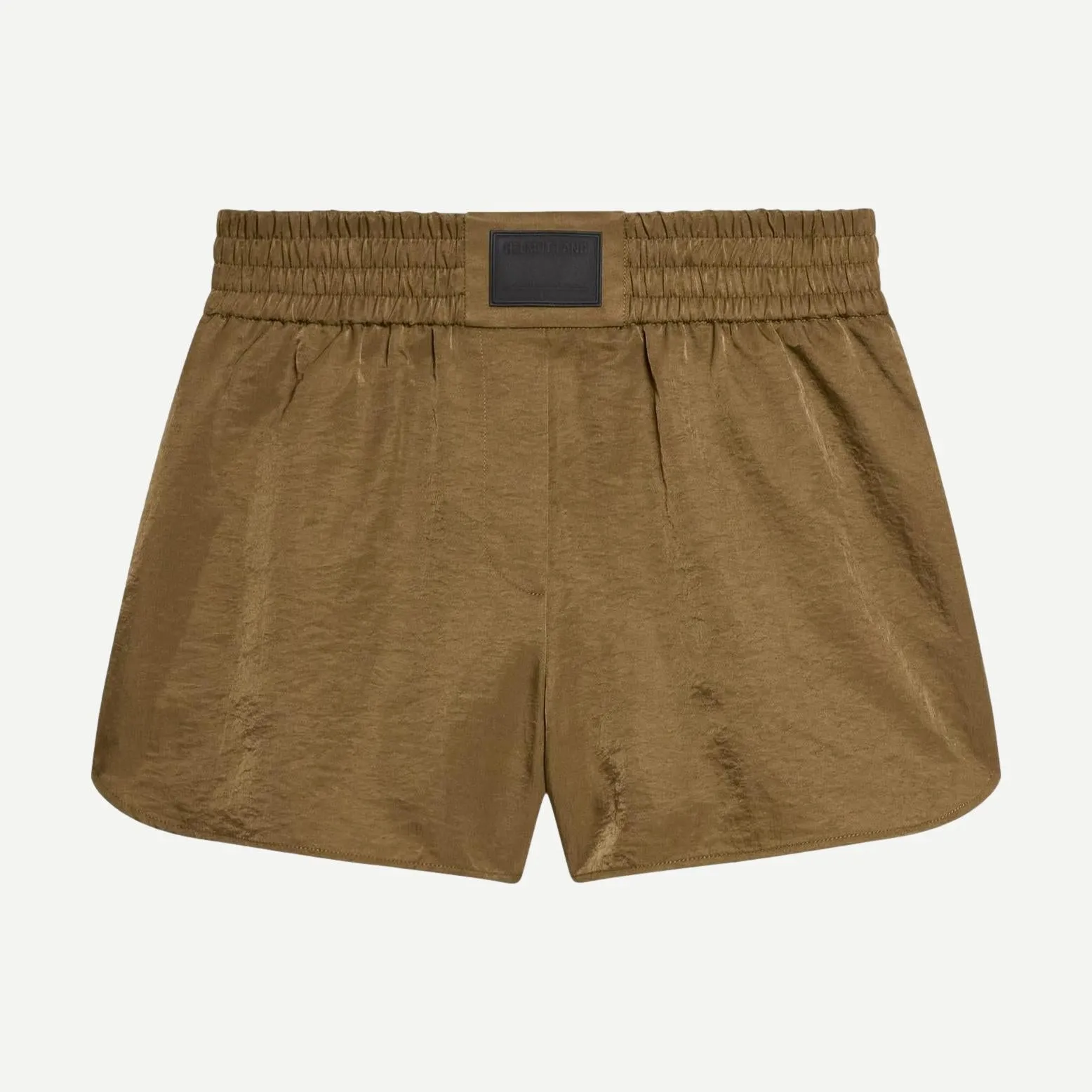 Creased Boxer Shorts - Cognac