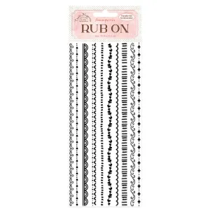 Create Happiness  BORDER Rub ons