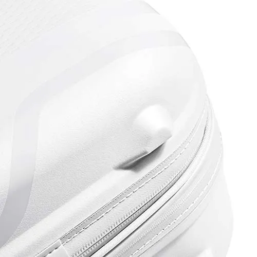 DELSEY Paris Clavel Hardside Expandable Luggage with Spinner Wheels, WHITE, Carry-On 19 Inch