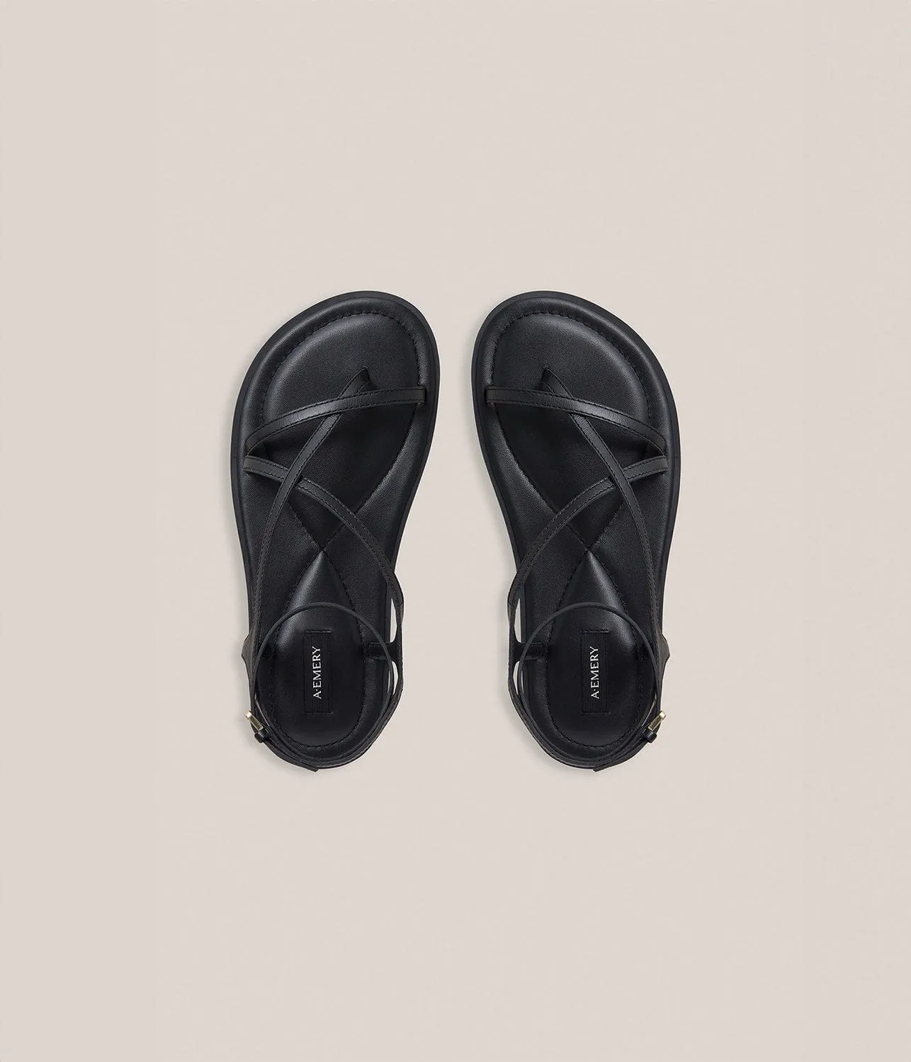 EDNA SANDAL- BLACK