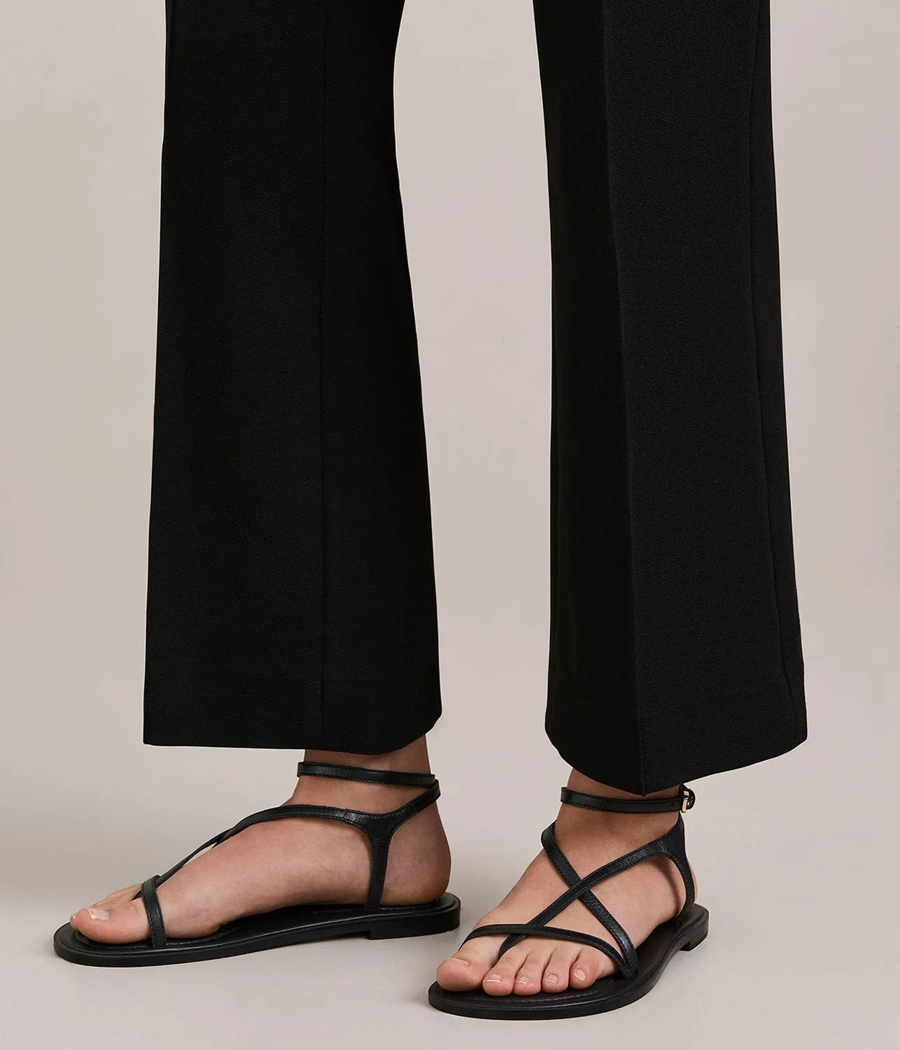 EDNA SANDAL- BLACK