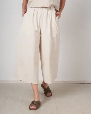 elastic culotte - bone white