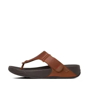 FitFlop Trakk II Toe Post Mens Sandals Brown