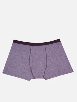 King Size - Plus Size Men's Pure Cotton Maroon Striped Trunk Innerwear