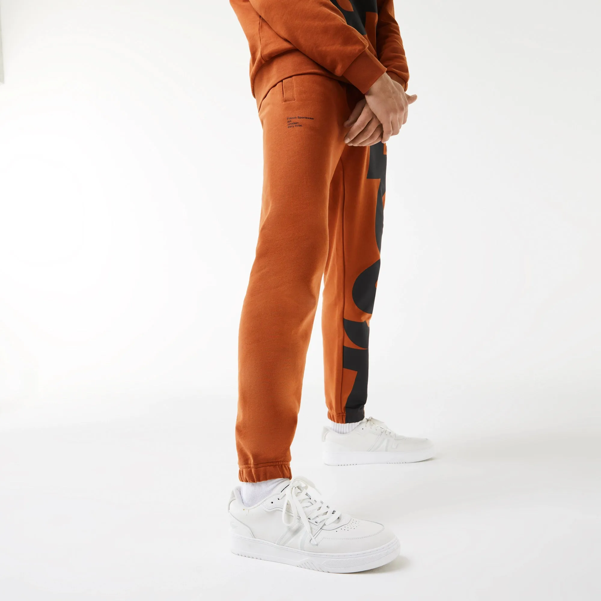 Lacoste - Contrast Lettering Cotton Set - Brown