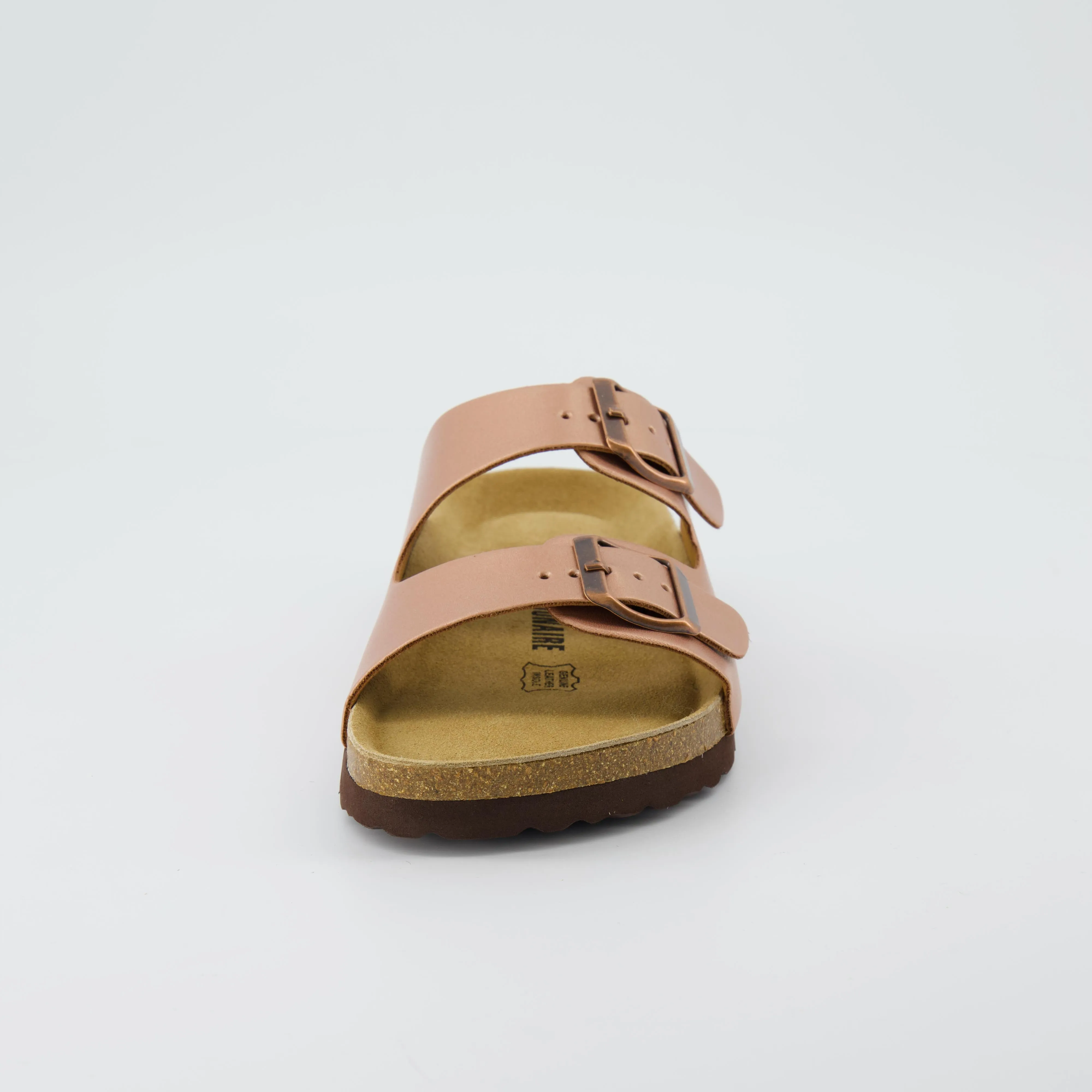 Lane Cork Footbed Sandal Metallics