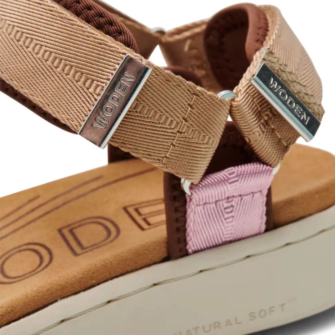 Line Sandal (Multi Rose)