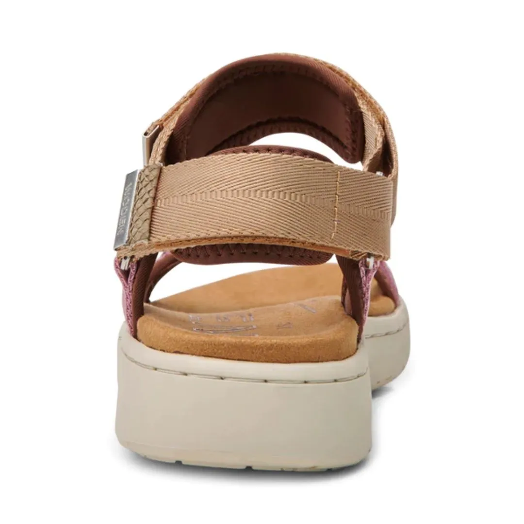 Line Sandal (Multi Rose)