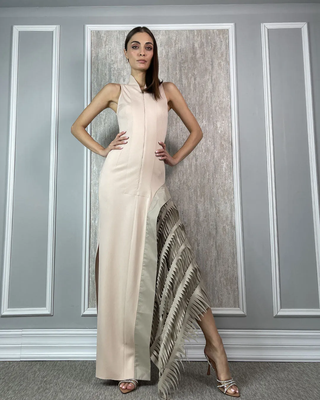 LINOLA STRECHY DRESS
