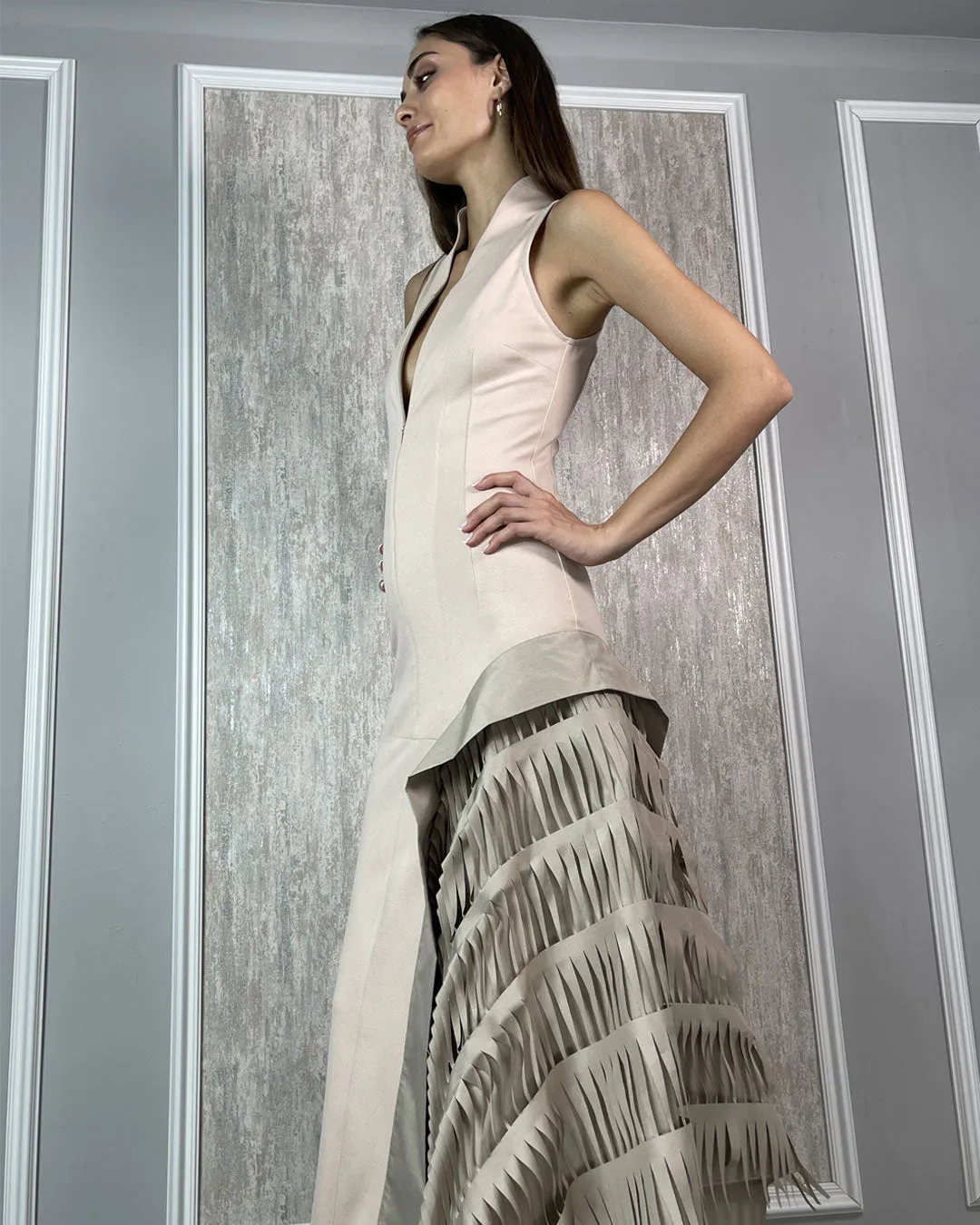 LINOLA STRECHY DRESS