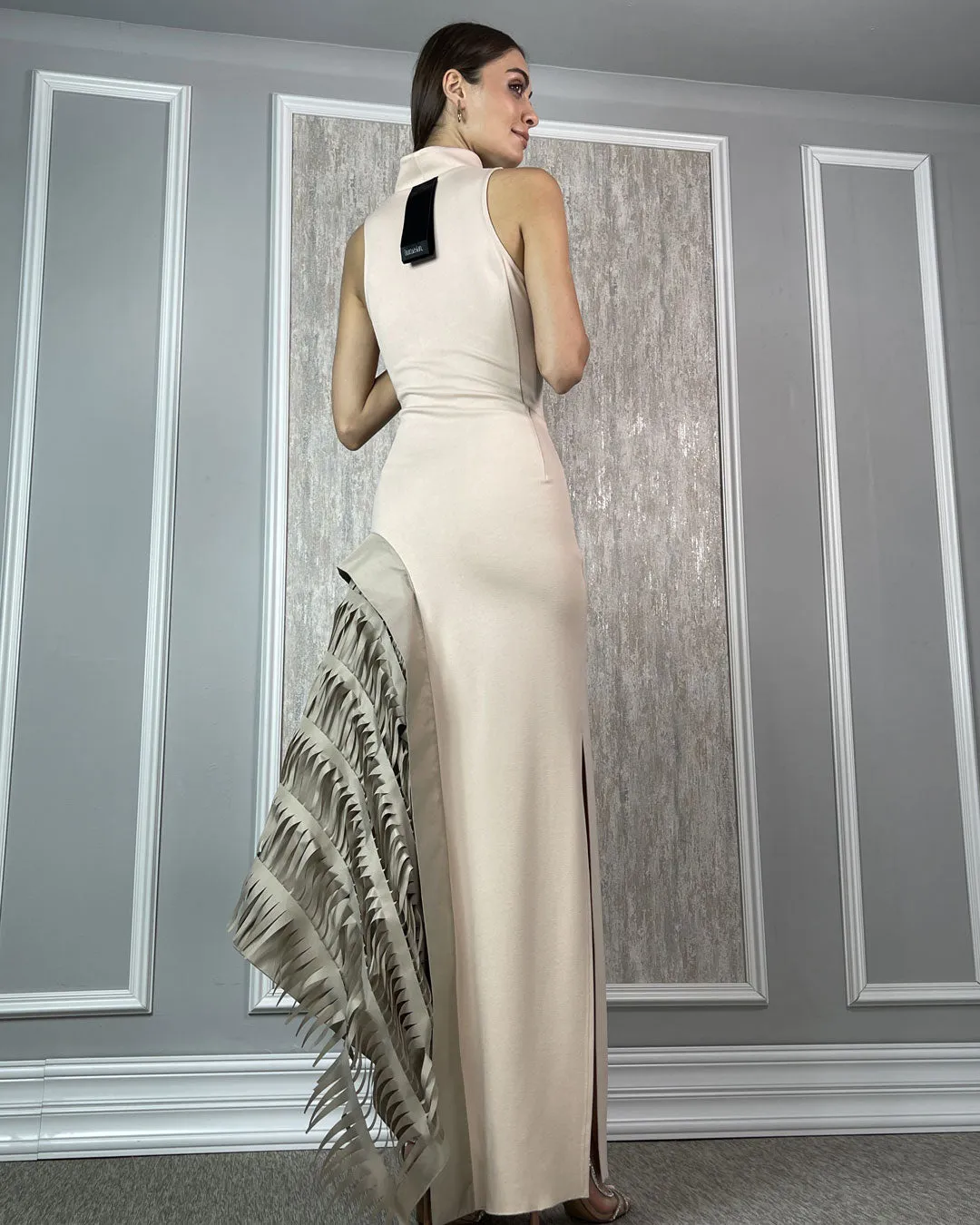 LINOLA STRECHY DRESS