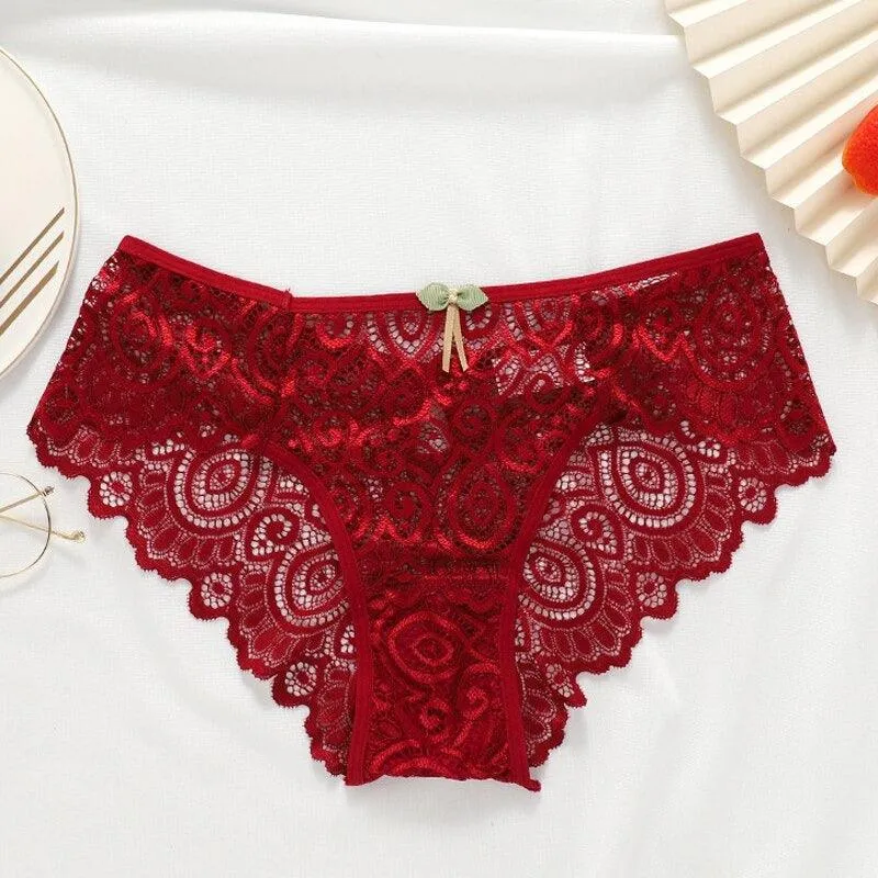 Low Rise Lace Briefs  Soft and Breathable Daily Undergarments