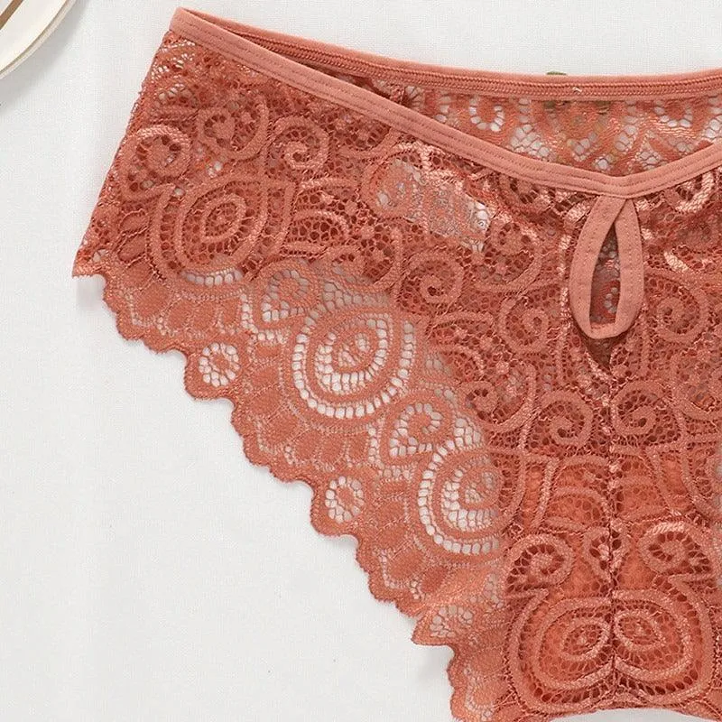 Low Rise Lace Briefs  Soft and Breathable Daily Undergarments