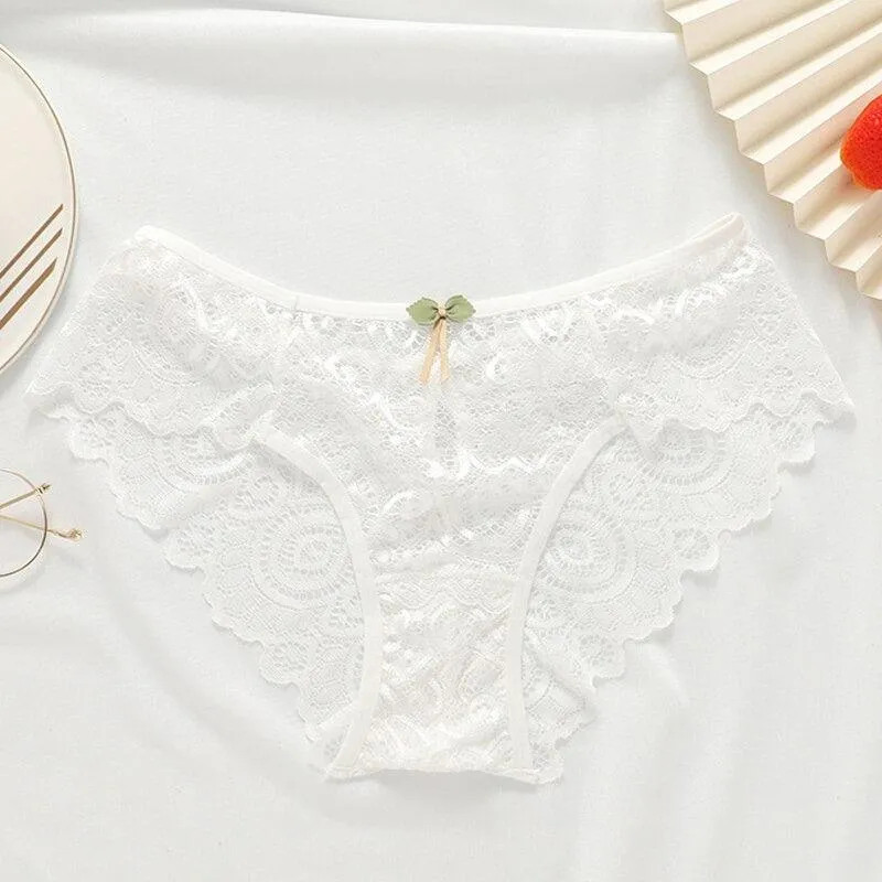 Low Rise Lace Briefs  Soft and Breathable Daily Undergarments