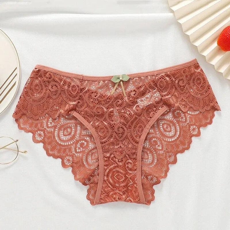 Low Rise Lace Briefs  Soft and Breathable Daily Undergarments