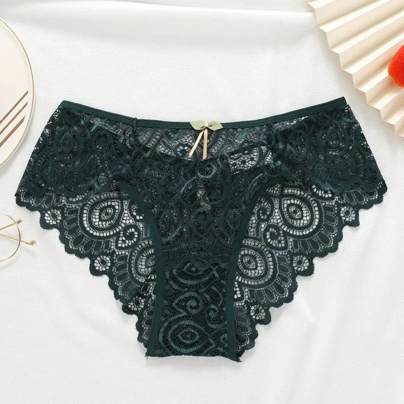 Low Rise Lace Briefs  Soft and Breathable Daily Undergarments