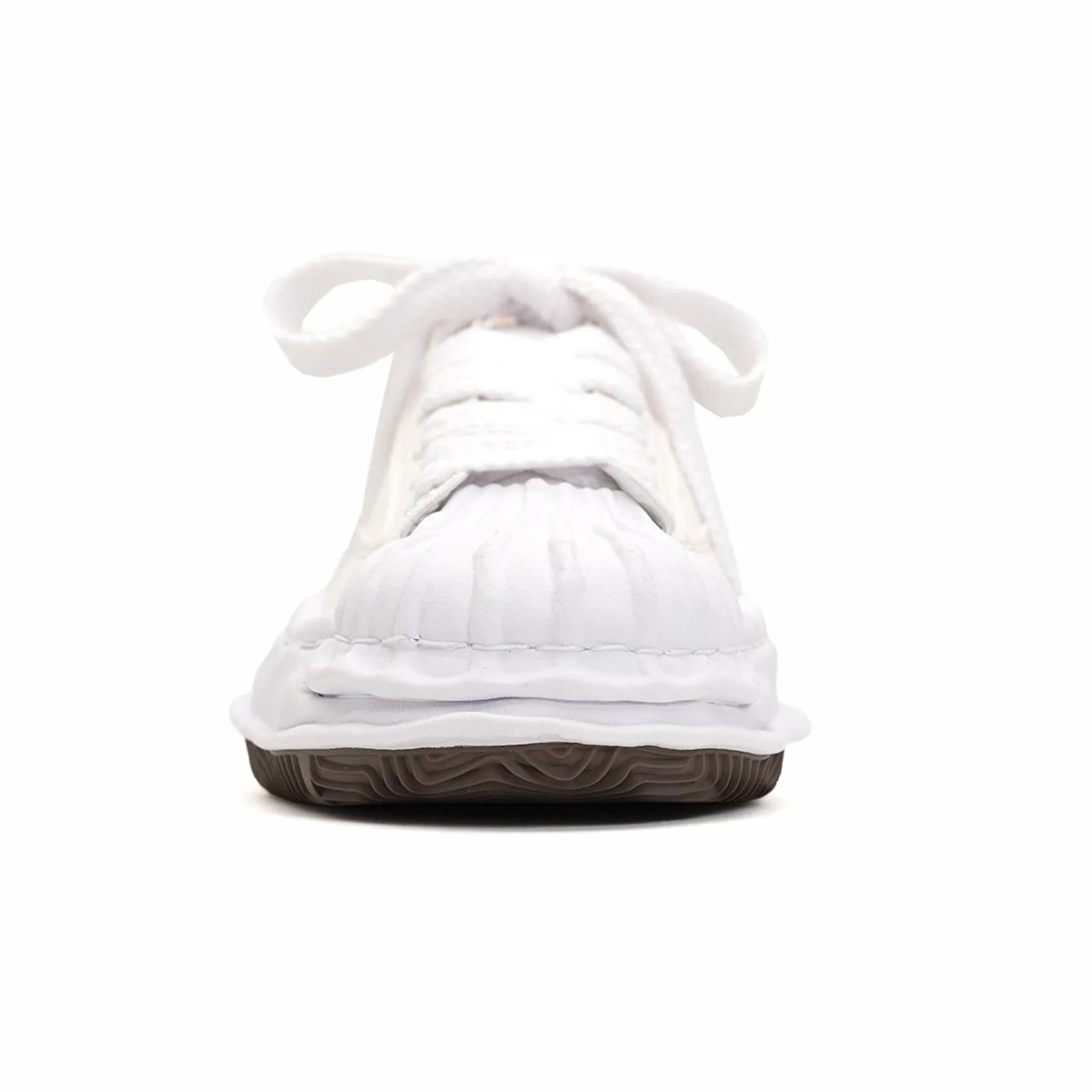 Maison MIHARA YASUHIRO "Blakey" OG Sole Canvas Low-Top Sneaker (White)
