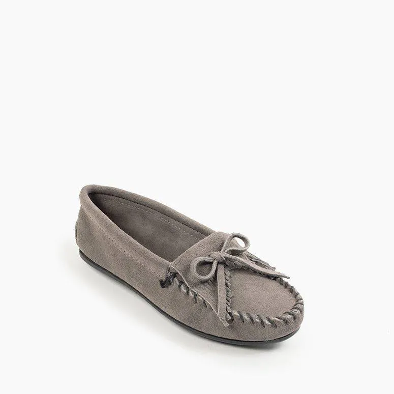 Minnetonka Women's Kilty Hardsole Moccasin Shoe