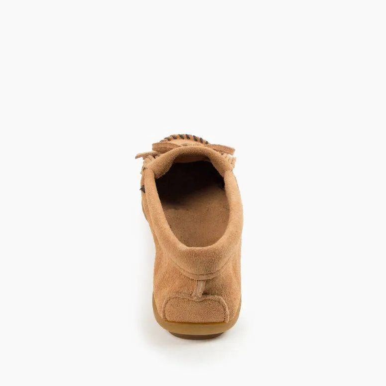 Minnetonka Women's Kilty Hardsole Moccasin Shoe
