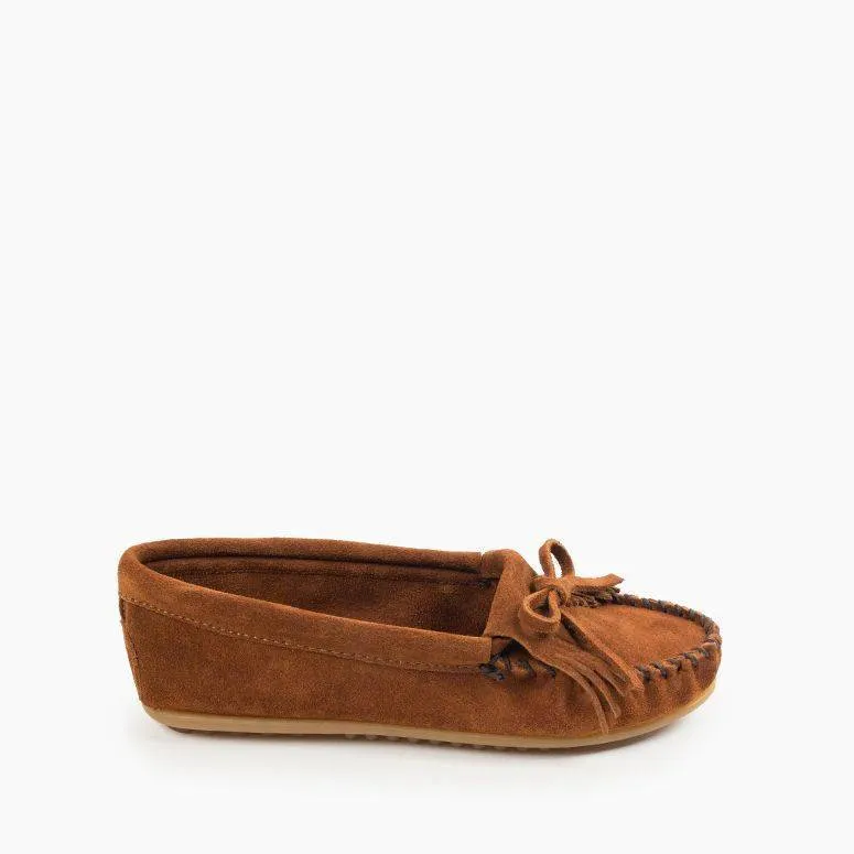 Minnetonka Women's Kilty Hardsole Moccasin Shoe
