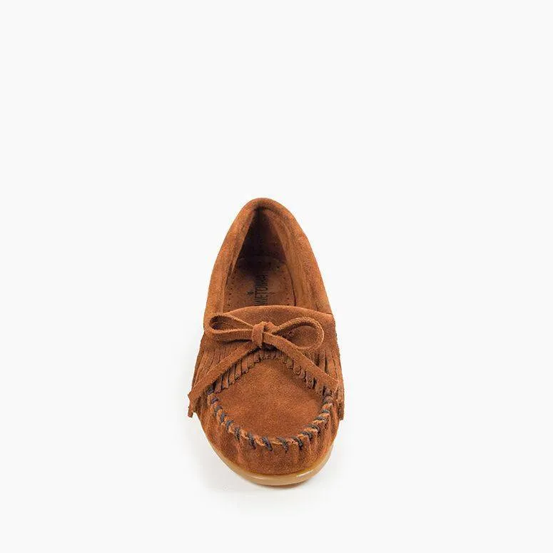 Minnetonka Women's Kilty Hardsole Moccasin Shoe